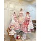 Starry Fantasy Ode To The Strawberry Blouse JSK OP and Sets(Reservation/3 Colours/Full Payment Without Shipping)